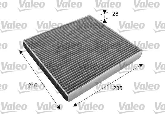 Valeo 715641 - Φίλτρο, αέρας εσωτερικού χώρου www.parts5.com