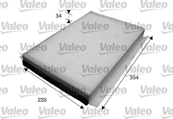 Valeo 715601 - Filter,salongiõhk www.parts5.com