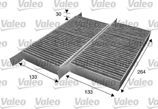 Valeo 715607 - Filter, interior air parts5.com