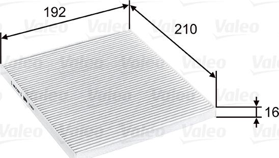 Valeo 715807 - Filtru, aer habitaclu www.parts5.com