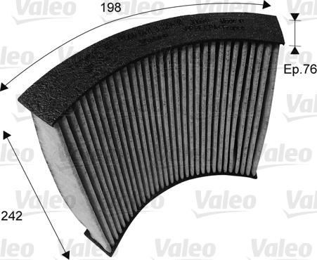 Valeo 715719 - Филтър купе (поленов филтър) www.parts5.com