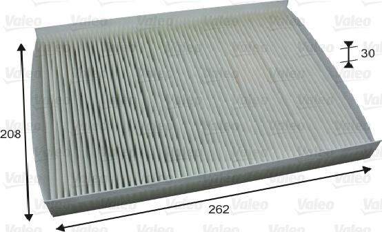 Valeo 715716 - Filter, interior air www.parts5.com