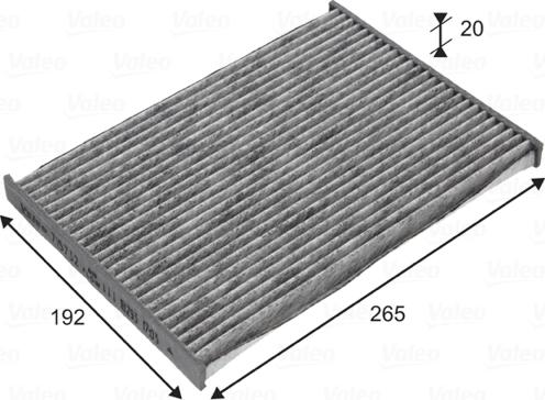 Valeo 715732 - Filtru, aer habitaclu www.parts5.com