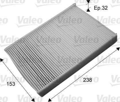 Valeo 715721 - Filter, vazduh unutrašnjeg prostora www.parts5.com