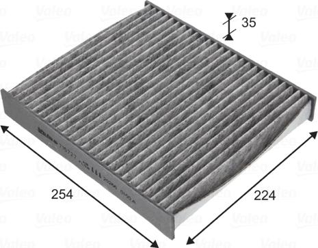 Valeo 715727 - Suodatin, sisäilma www.parts5.com