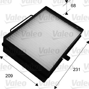 Valeo 716039 - Filter, interior air www.parts5.com