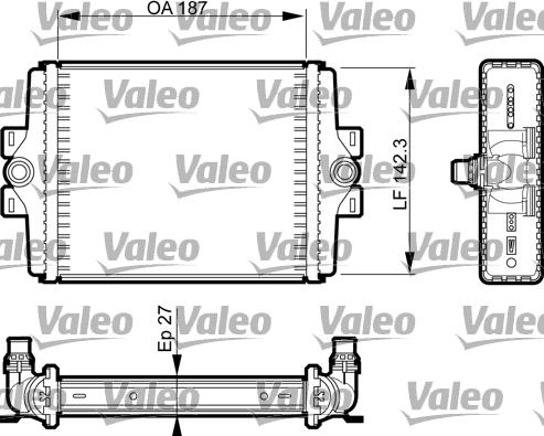 Valeo 735467 - Radiator, engine cooling www.parts5.com