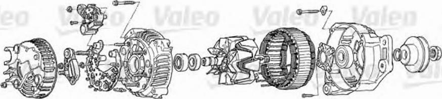 Valeo A11VI52 - Alternator parts5.com