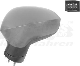 Van Wezel 4919807 - Outside Mirror parts5.com