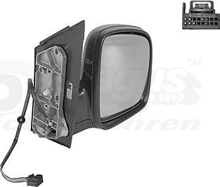 Van Wezel 5867808 - Outside Mirror parts5.com