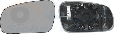 Van Wezel 5818837 - Mirror Glass, outside mirror www.parts5.com