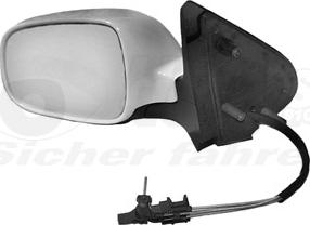 Van Wezel 5825803 - Outside Mirror parts5.com