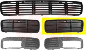 Van Wezel 5826591 - Ventilation Grille, bumper www.parts5.com