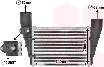 Van Wezel 03004112 - Radiador de aire de admisión www.parts5.com