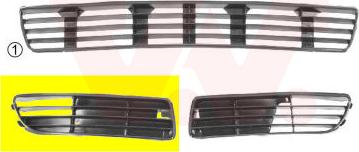 Van Wezel 0323504 - Ventilation Grille, bumper www.parts5.com