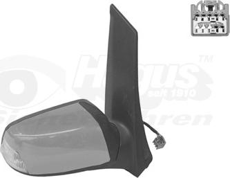 Van Wezel 1862828 - Outside Mirror www.parts5.com