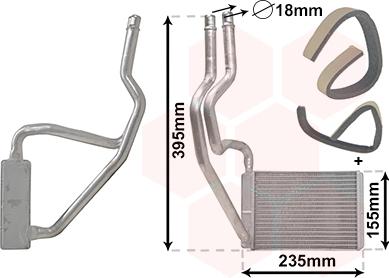 Van Wezel 18006329 - Système de chauffage www.parts5.com