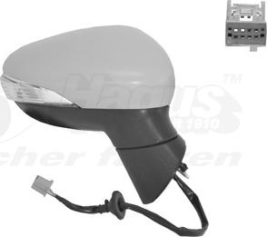 Van Wezel 1807808 - Outside Mirror parts5.com