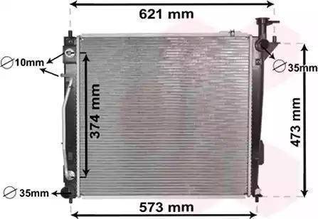 KOYORAD PL812851 - Radiator, engine cooling www.parts5.com