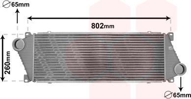 Van Wezel 30004217 - Intercooler, charger www.parts5.com