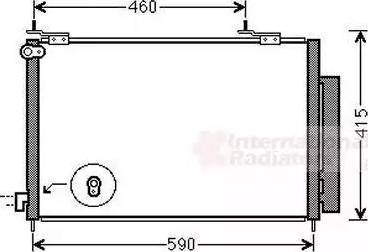 KOYORAD CD080773 - Condensator, climatizare www.parts5.com