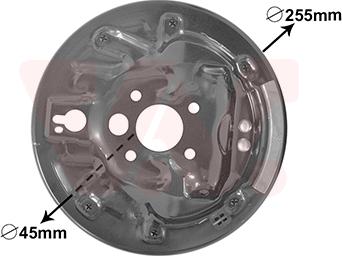 Van Wezel 7620374 - Capac,tambur de frana www.parts5.com