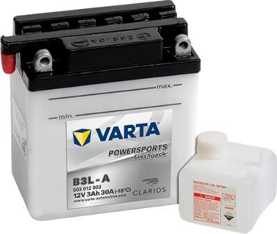 Varta 503012003I314 - Starter Battery www.parts5.com