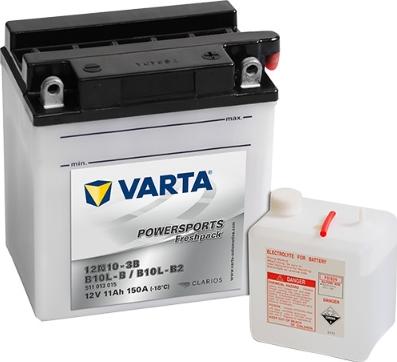 Varta 511013015I314 - Starter Battery www.parts5.com