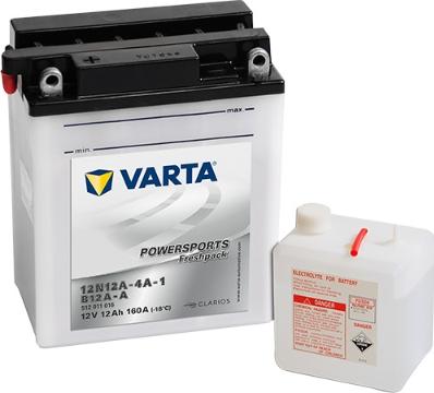 Varta 512011016I314 - Starter Battery www.parts5.com