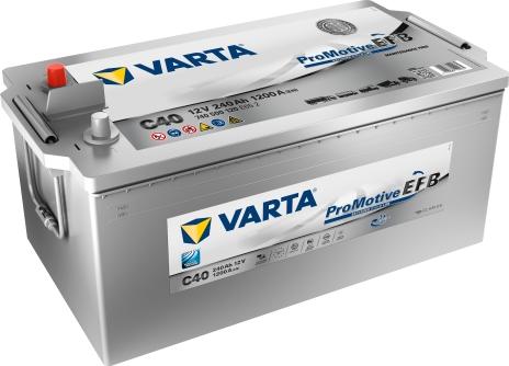 Varta 740500120E652 - Стартов акумулатор www.parts5.com