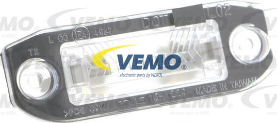 Vemo V95-84-0001 - Piloto de matrícula www.parts5.com