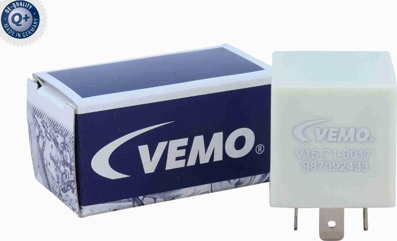 Vemo V15-71-0017 - Relay, fuel pump www.parts5.com