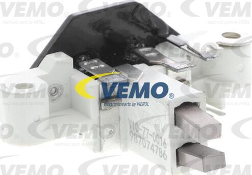Vemo V10-77-0016 - Voltage regulator, alternator parts5.com