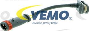 Vemo V30-72-0598 - Προειδοπ. επαφή, φθορά υλικού τριβής των φρένων www.parts5.com