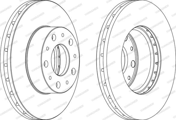 Maxgear 19-1334 - Brake Disc www.parts5.com