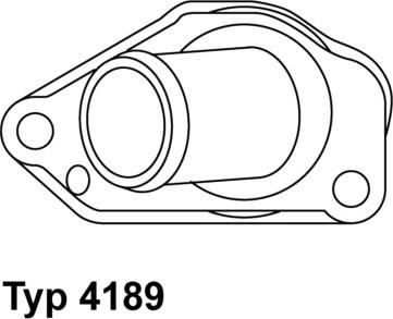 WAHLER 4189.87D - Termostat, rashladna tečnost www.parts5.com