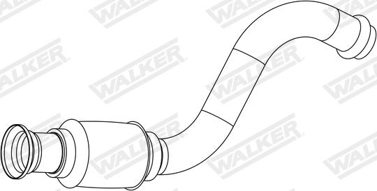 Walker 10852 - Tuyau d'échappement www.parts5.com