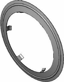 Walker 80789 - Gasket, exhaust pipe www.parts5.com