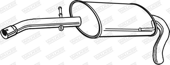 Walker 22059 - End Silencer www.parts5.com