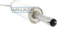Walker 70504 - Средний глушитель выхлопных газов www.parts5.com