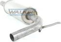 Walker 70504 - Средний глушитель выхлопных газов www.parts5.com