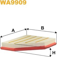 WIX Filters WA9909 - Filtru aer www.parts5.com