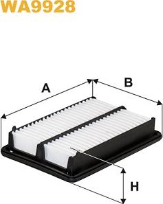 WIX Filters WA9928 - Filtru aer www.parts5.com