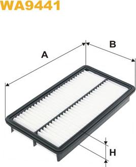 WIX Filters WA9441 - Filtru aer www.parts5.com