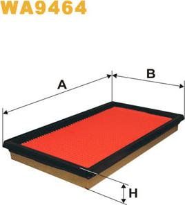 WIX Filters WA9464 - Zracni filter www.parts5.com