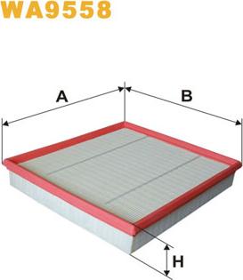 WIX Filters WA9558 - Air Filter www.parts5.com