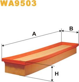 WIX Filters WA9503 - Zracni filter www.parts5.com