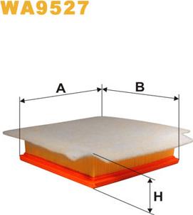 WIX Filters WA9527 - Air Filter www.parts5.com