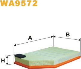 WIX Filters WA9572 - Filtru aer www.parts5.com