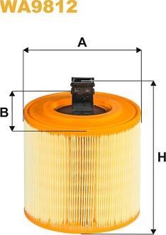 WIX Filters WA9812 - Filtru aer www.parts5.com